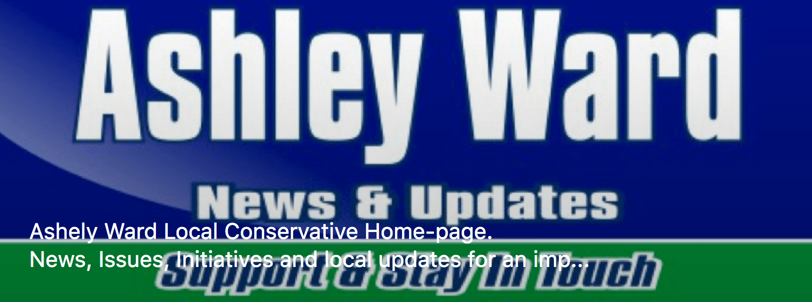 Conservative Ashley Ward 