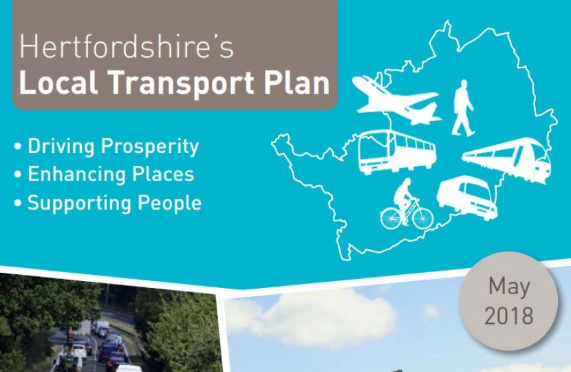 Hertfordshire's transport plan -conultation 